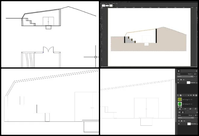 Nitin, Highest Good Food, Adaptable Eco-models for Social Evolution, One Community Weekly Progress Update #664, Highest Good Food initiative, Aquapini and Walipini design, sustainable greenhouse development, eco-models for social evolution, regenerative architecture renders, Walipini section rendering, aquapini layout graphics, sustainable agriculture infrastructure, open source ecological design, participatory regenerative development
