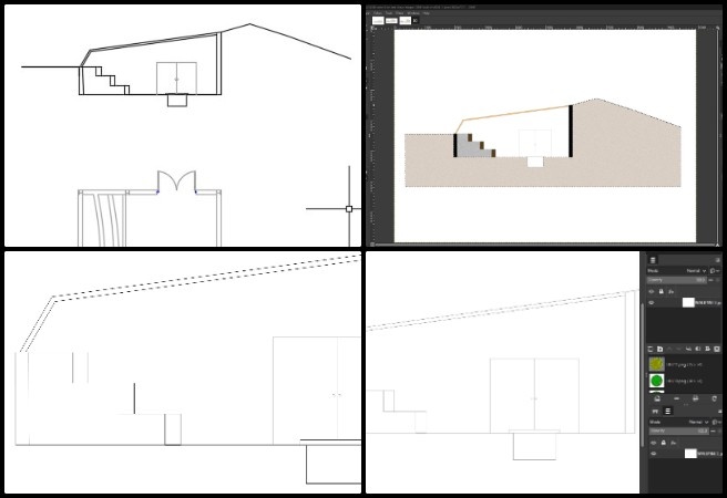 Nitin, Highest Good Food, Adaptable Eco-models for Social Evolution, One Community Weekly Progress Update #664, Highest Good Food initiative, Aquapini and Walipini design, sustainable greenhouse development, eco-models for social evolution, regenerative architecture renders, Walipini section rendering, aquapini layout graphics, sustainable agriculture infrastructure, open source ecological design, participatory regenerative development