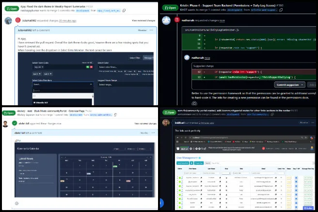 PR, Highest Good Network Software, Regenerative Global-Sustainability Systems, One Community Weekly Progress Update #666, pull request, PR review, PR review team, software team, software development, Highest Good Network, Highest Good society, One Community, MERN Stack, software engineering, MongoDB, React.js, Node.js, Express.js, open source software
