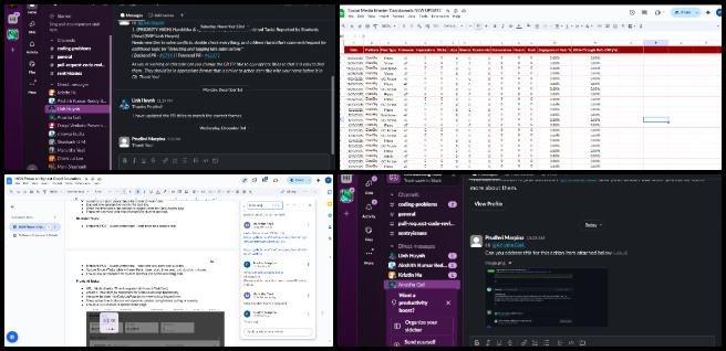 Highest Good Education, Adaptable Eco-models for Social Evolution, One Community Weekly Progress Update #664, software development management, pull request review, developer task assignment, conflict resolution in software projects, Level 1 and Level 2 software testing, marketing analytics dashboard, weekly content scheduling, BlueSky social media analytics, administration team summaries, blog updates for weekly reporting