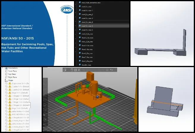 Shreyas, Duplicable City Center, Regenerative Global-Sustainability Systems, One Community Weekly Progress Update #666, Dome Hub Connector Engineering, spa cover finite element analysis, engineering standards coordination, CAD file organization, sanitary piping standards review, structural behavior assessment, design feedback integration, cross-team engineering coordination, dome component modeling, sustainable systems engineering