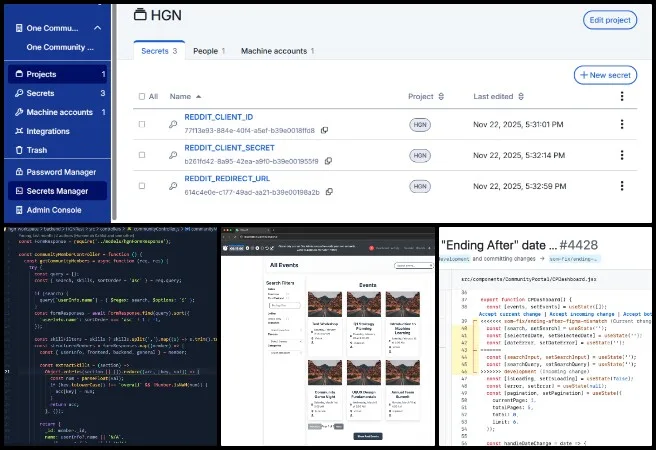 Team Blue Steel, Highest Good Network Software, Creating the Sustainable Civilization We Know is Possible 665, sustainability, software, development, integration, backend, frontend, network, configuration, notification, Environment, Ecological 