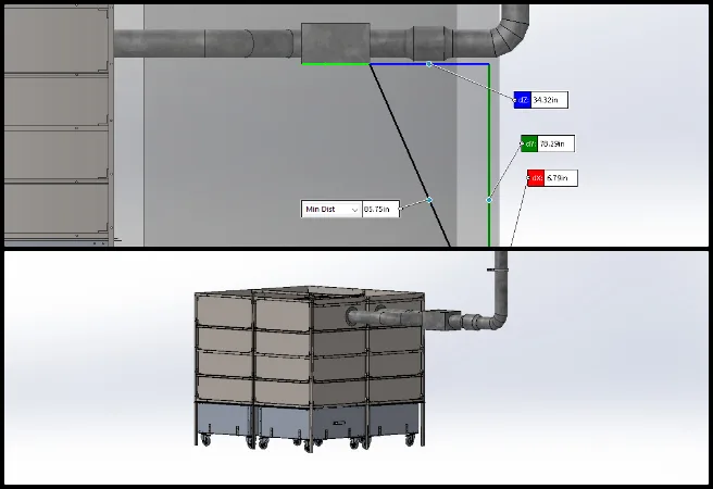 Highest Good Network, World-Changing Ideas, One Community Weekly Progress Update 668, ventilation system design, HVAC duct suspension solutions, galvanized threaded rod hangers, Unistrut assembly documentation, mechanical engineering CAD modeling, SolidWorks file organization, structural load simulation results, cost-effective HVAC support systems, open-source engineering development, world-changing ideas 