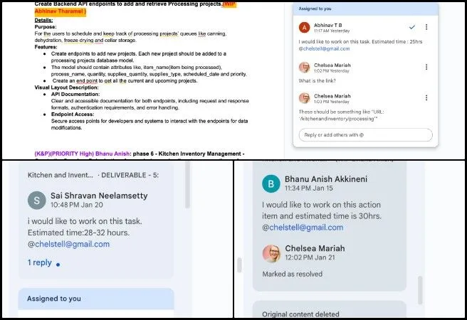 Chelsea, Highest Good Food, DIY Sustainable Construction , One Community Weekly Progress Update #671, developer onboarding, task coordination, blocker resolution, role clarification, workflow management, code visibility, cross-team communication, technical issue resolution, project oversight, open-source collaboration