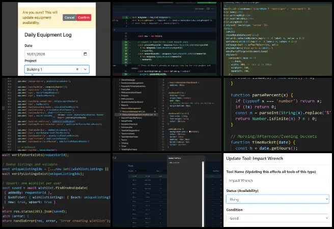 Dev Dynasty, Highest Good Network Software, Highest Good Future Building, A Prototype Solution Engine for Global Challenges, One Community Weekly Progress Update #669, React Redux state management, Node.js Express API development, full stack dashboard implementation, CSV XLSX data export, equipment log user experience improvement, time log summary component, MongoDB aggregation pipeline, authenticated wishlist endpoints, responsive UI theming, project time tracking system 