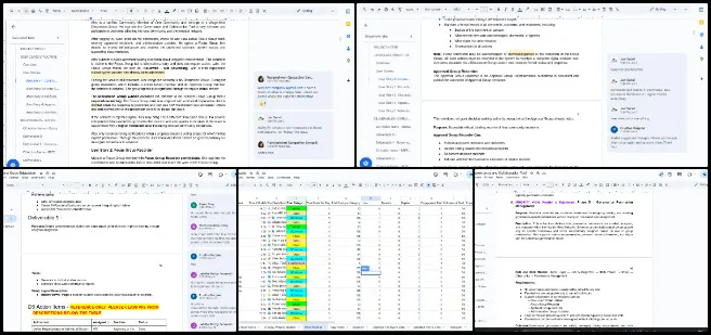 Highest Good Education, A Prototype Solution Engine for Global Challenges, One Community Weekly Progress Update #669, Highest Good Network software development, governance phase updates, deliverable action items, software management review, governance portal design, BlueSky marketing analytics, project administration support, development coordination, weekly blog updates, Buffer social media scheduling