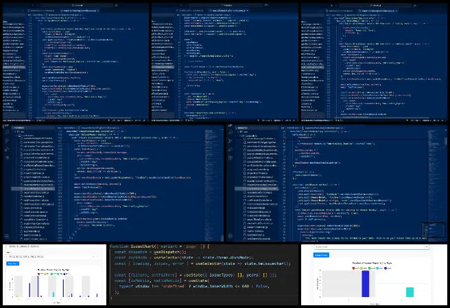 Team Alpha, Highest Good Network Software, DIY Sustainable Construction Models, One Community Weekly Progress Update #671, software development weekly update, pull request code review, frontend testing on local server, issue chart material consumption, React card component rendering, multi-select filter functionality, frontend bug fixing, web application development, UI component testing, agile team collaboration