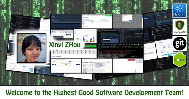 Xinyi Zhou, One Community Volunteer, Highest Good collaboration, people making a difference, One Community Global, helping create global change, difference makers