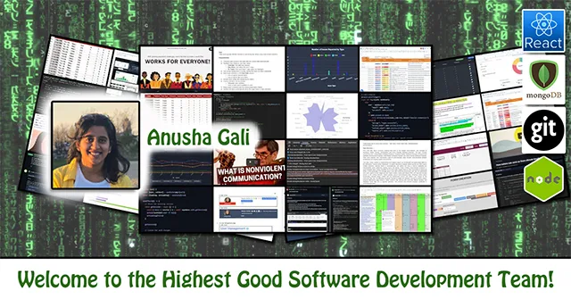 Anusha Gali, One Community Volunteer, Highest Good collaboration, people making a difference, One Community Global, helping create global change, difference makers