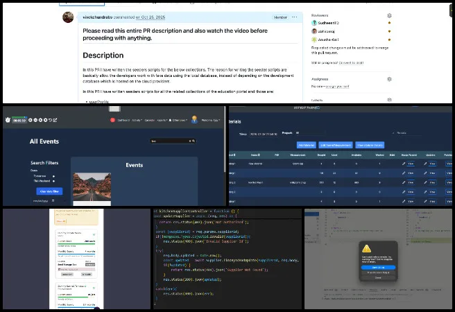 Code Crafters, Highest Good Network software, prototype solution engine for global challenges, One Community Weekly Progress Update #673, open-source sustainability platform, collaborative software development, backend and frontend system improvements, UI and dashboard enhancements, inventory management features, volunteer-driven technology, social impact software, global problem-solving tools, Reinventing the Sustainability Industry
