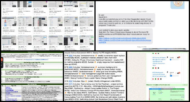 Core Team, Volunteer Work Review, Stewarding Our Shared Planet, One Community Weekly Progress Update #675, volunteer work management, nonprofit team operations, social media and community outreach, web development support, software bug tracking and fixes, Highest Good Network development, remote volunteer onboarding, mission-driven technology projects, sustainable global reinvention, One Community open source initiatives