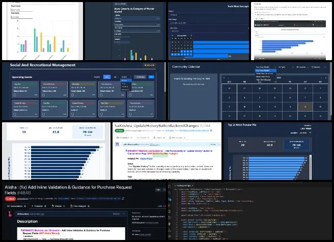 Moonfall Team, Highest Good Network, Open Sourcing a Highest Good Society Model, One Community Weekly Progress Update #674, HGN Software Development, Reinventing the Sustainability Industry, inventory type edit and delete routing refactor, purchase request inline validation with contextual helper guidance, PR Team Analytics Top 20 data consistency verification, dynamic Insights Panel state binding with responsive layout adjustments, PR Analytics route-level error handling enhancement with contextual fallback navigation, consumables update history modal implementation with frontend and backend integration, equipment selectable and editable field architecture updates, dark mode chart visibility correction with authenticated routing configuration, student profile educational progress test issue resolution, and platform stability improvements across analytics, security, and resource management modules.
