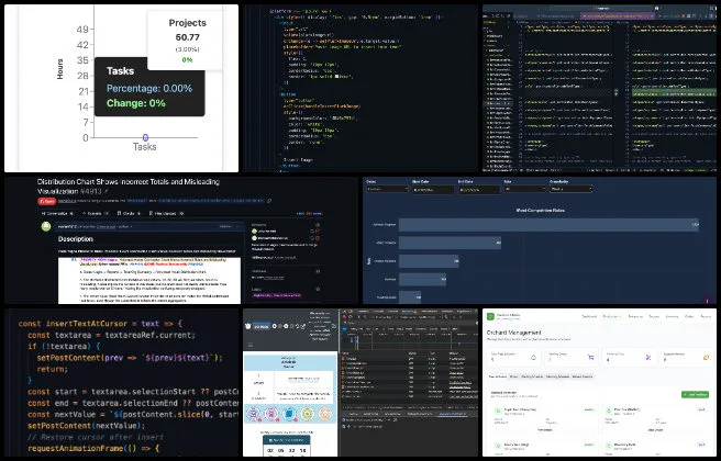 binary brigade, highest good network software, component development for sustainable evolution, one community weekly progress #679, rontend and backend development, pull request management, data aggregation fix, reporting dashboard improvements, api configuration debugging, environment variable management, graph rendering issue resolution, inventory management system, scheduling workflow optimization, software bug fixing