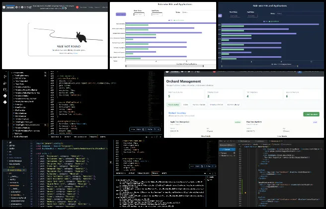 binary brigade, highest good network software, global sustainability implementation, one community weekly progress 680, volunteer analytics, dark mode ui, api integration, mongodb migration, permissions system, inventory management, responsive design, frontend optimization, backend development, project dashboard