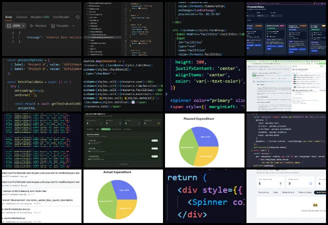 Dev Dynasty, Highest Good Network Software, Global Sustainability Implementation, One Community Weekly Progress Update #680, React component rendering, financial dashboard charts, predictive decision-support tools, resource management applications, open-source project management, event waitlist implementation, kitchen inventory management modules, frontend UI bug fixes