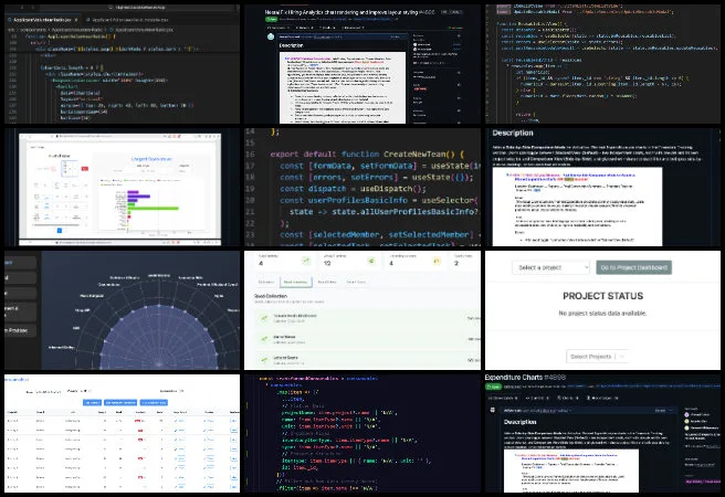 Dev Dynasty, Highest Good Network Software, People-care Eco-communities, One Community Weekly Progress Update #676, software development weekly report, frontend backend integration, dashboard development and analytics, inventory management system updates, React Redux application development, API security and validation, unit testing and code quality, dark mode UI implementation, data visualization and reporting tools, project management and team collaboration 