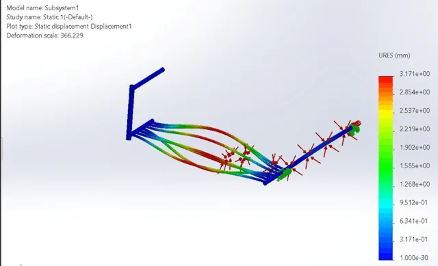 stress strain analysis, pipe deformation analysis, underground pipe stress, soil pressure on pipe, pipe displacement calculation, structural pipe analysis, pipe load simulation, buried pipe deformation, stress analysis results, strain calculation in pipes
