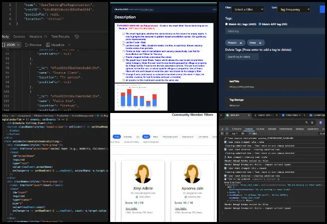 Highest Good Network Software, Global Sustainability Implementation, One Community Weekly Progress Update #680, Kitchen inventory management, tag-based filtering, CSS module implementation, dark mode compatibility, registration API development, branch conflict resolution, analytics dashboard development, role-based access control, pagination bug fix, community member dashboard.