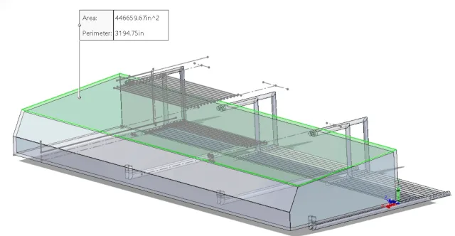 greenhouse surface area a1, rooftop area calculation, solar radiation area, heat gain surface a1, greenhouse solar exposure, solar insolation a1, climate battery roof, greenhouse energy calculation, solar power rooftop, greenhouse roof design