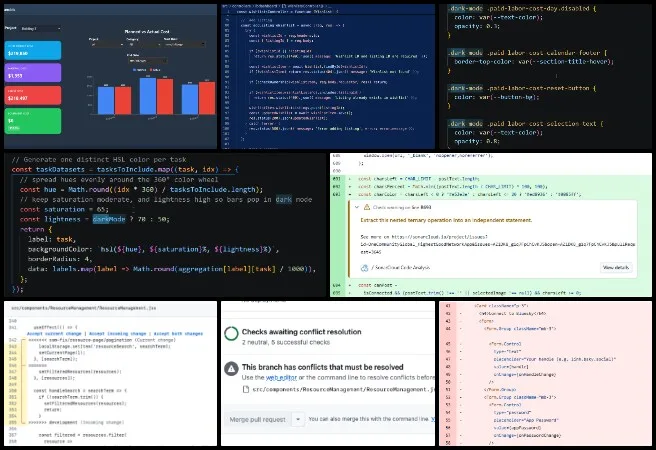 Team Alpha - Highest Good Network Software - Eco-tipping Point Creation - One Community Weekly Progress Update #681 Team Alpha, Highest Good Network Software, Eco-tipping Point Creation, One Community Weekly Progress Update #681, open source project development, sustainable software solutions, student evaluation system backend, pull request code review, React component UI updates, dark mode interface design, booking system payment logic, merge conflict resolution, software development team collaboration