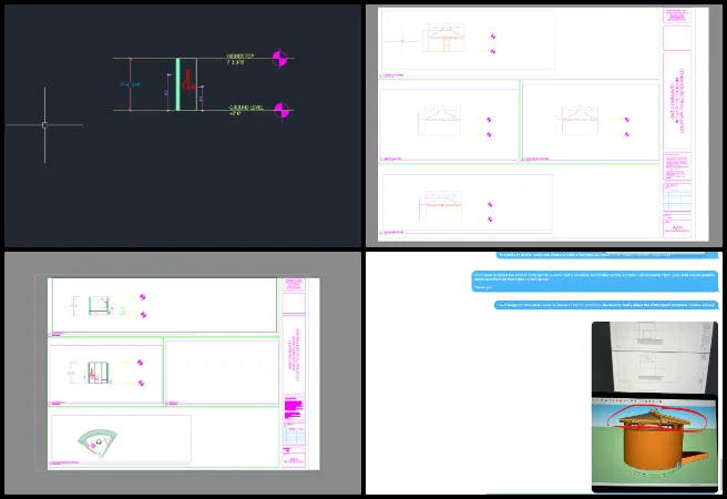 Fangting - Earthbag Village - Eco-tipping Point Creation - One Community Weekly Progress Update #681 Highest Good Network, Eco-tipping Point Creation, One Community Weekly Progress Update 681, ADA construction document drafting, earthbag village 3 dome cluster design, ADA student room integration, 3D to 2D DWG conversion challenges, interior design accessibility planning, CAD documentation development, sustainable housing design solutions, accessible architectural detailing, inclusive eco-community infrastructure, eco-tipping point creation