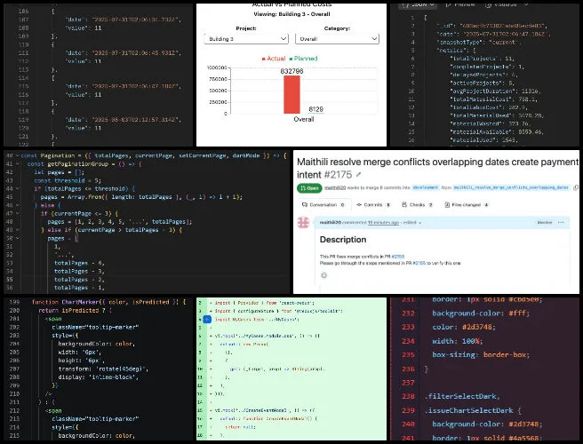 Team Alpha, Highest Good Network Software, A Complete Sustainability Strategy, One Community Weekly Progress Update #684, open source project development, sustainable software solutions, student evaluation system backend, pull request code review, React component UI updates, dark mode interface design, booking system payment logic, merge conflict resolution, software development team collaboration