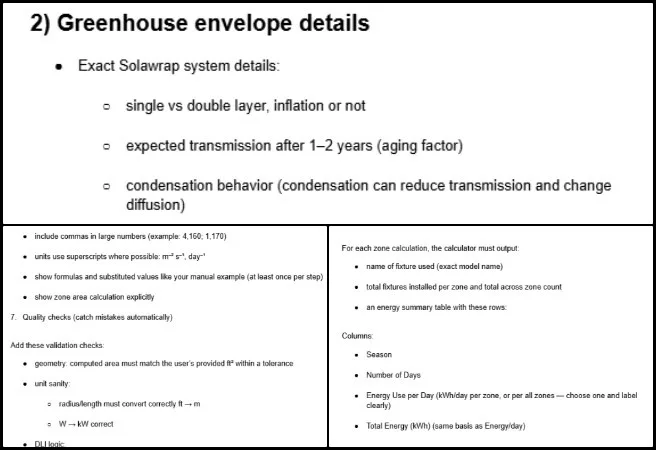 Jay - Highest Good Food - Eco-tipping Point Creation - One Community Weekly Progress Update #681 Jay, Highest Good Food, Eco-tipping Point Creation, One Community Weekly Progress Update #681, Aquapini Walipini, Planting Harvesting Documents, Greenhouse Lighting Energy Calculator, BIM Design, Energy Calculation Workflow, Project Requirements