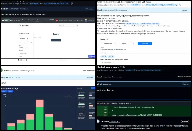PR Review Team - Highest Good Network Software - Eco-Tipping Point Creation - One Community Weekly Progress Update #681 Highest Good Network Software, Eco-Tipping Point Creation, One Community Weekly Progress Update #681, pull request, PR review, PR review team, software team, software development, Highest Good Network, Highest Good society, One Community, MERN Stack, software engineering, MongoDB, React.js, Node.js, Express.js, open source software
