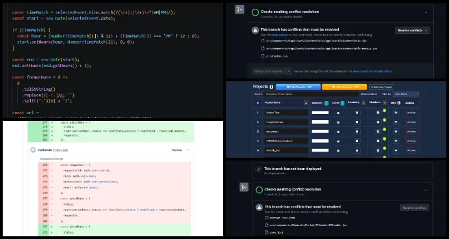 Team Code Crafters, A Complete Sustainability Strategy, Highest Good Network Software, One Community Weekly Progress Update #684, Agile software development workflow, pull request management, merge conflict resolution, code review feedback implementation, CI/CD pipeline testing, frontend dark mode implementation, UI/UX dashboard improvements, event registration system functionality, software engineering collaboration, HighestGoodNetworkApp development updates
