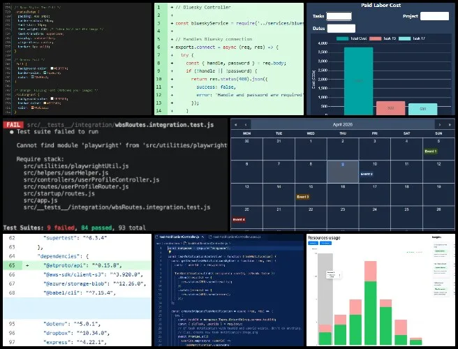 Team Alpha, Highest Good Network Software, Founding a Global Sustainability Collaboration, One Community Weekly Progress Update #682, open source project development, sustainable software solutions, student evaluation system backend, pull request code review, React component UI updates, dark mode interface design, booking system payment logic, merge conflict resolution, software development team collaboration