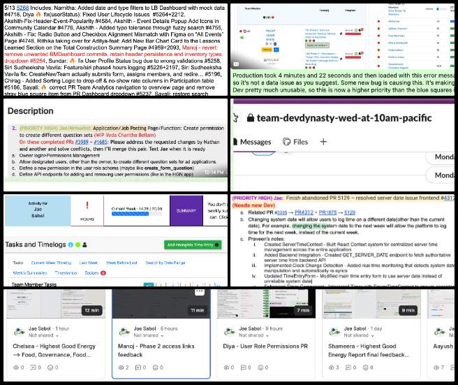 Core Team, Highest Good Society, Making a Sustainable Life Accessible to Everyone, One Community Weekly Progress Update #687, HGN Software Development, volunteer reviews, HGN bug fixes, onboarding support, mission video integration