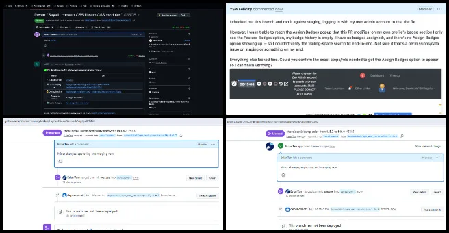 PR Review Team, Highest Good Network Software, Establishing the Global Eco-renaissance, One Community Weekly Progress Update 689, pull request, PR review, PR review team, software team, software development, Highest Good Network, Highest Good society, One Community, MERN Stack, software engineering, MongoDB, React.js, Node.js, Express.js, open source software 