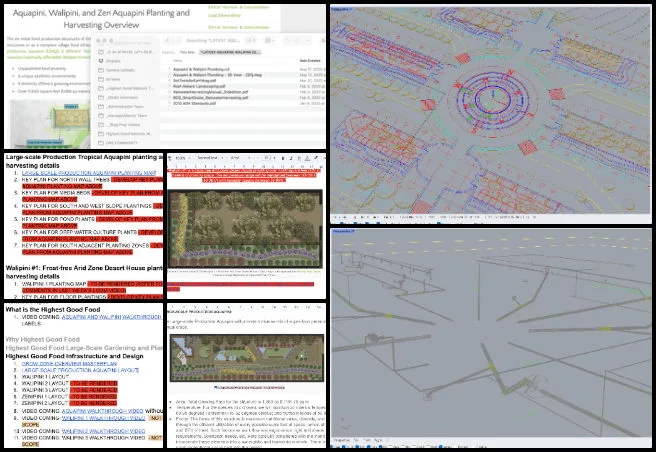 Shivangi Varma, Highest Good Food, Open Source Sustainable Living and World Change, One Community Weekly Progress Update #686, ADA access diagrams, Open Source Hub visuals, infrastructure diagram link integration
