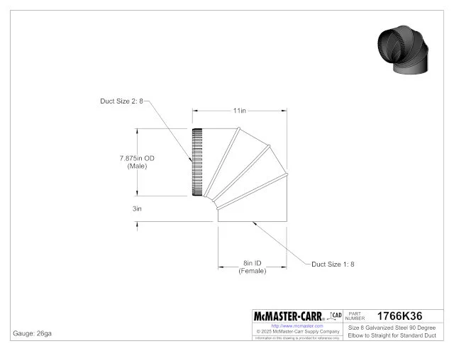 90-degree elbow, duct elbow, adjustable elbow, duct bend, directional connector, airflow redirect, hvac elbow, duct routing, segmented design, flexible connector