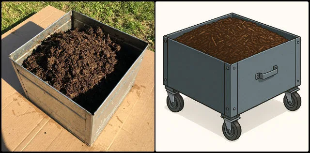 control heat generation, vermiculture system, compost temperature, waste input, microbial activity, below-ground chamber, shaded roof, ventilation system, thermal mass, damp bedding, wood shavings, aeration, moisture management, temperature sensors, composting efficiency