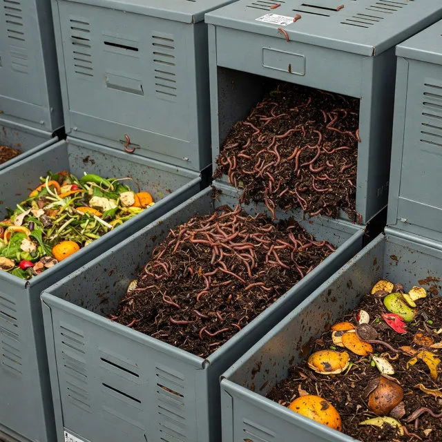 vermiculture schedule, composting timeline, worm composting, compost maturity, emptying schedule, continuous flow, organic waste, vermiculture system, compost management, sustainable composting