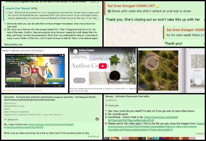 Core Team, Highest Good Society, Facilitating a Highest Good Living Model, One Community Weekly Progress Update #696, Highest Good Network, volunteer team management, One Community Global, highest good living model, web development support, bug fixes integration, volunteer onboarding, social media management, core team weekly update, sustainable community mission