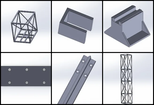Nidish, Duplicable City Center, Creating Open Source Sustainability Solutions, One Community Weekly Progress Update #695, hydraulic elevator design, elevator guide rail, lift shaft structure, elevator cab design, guide rail mounting system, structural load analysis, elevator guide shoes, rail deflection calculations, elevator engineering, CAD modeling for elevators