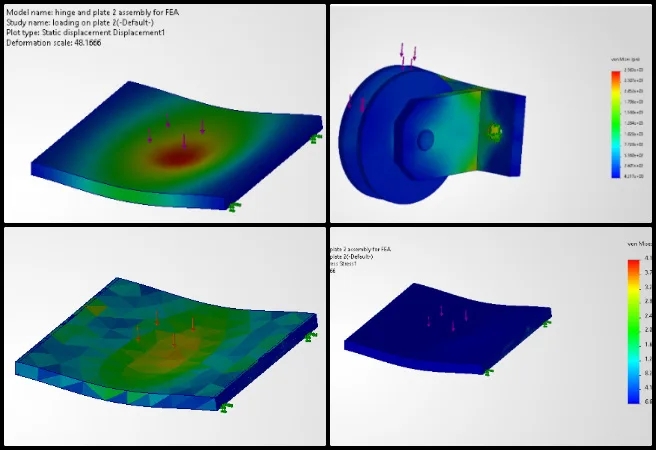 Shivarama, Duplicable City Center, Facilitating a Highest Good Living Model, One Community Weekly Progress Update #696, finite element analysis (FEA), spa cover analysis, structural analysis, weight loading analysis, engineering simulation, FEA model, technical report writing, mechanical engineering, load distribution, design validation
