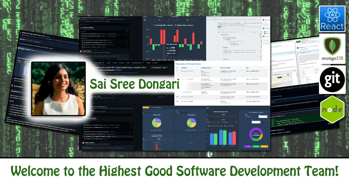 Sai Sree Dongari, Data Analyst, One Community