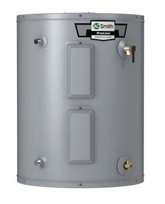 AO Smith ENJB-40 electric water heater used for residential hot water supply system design