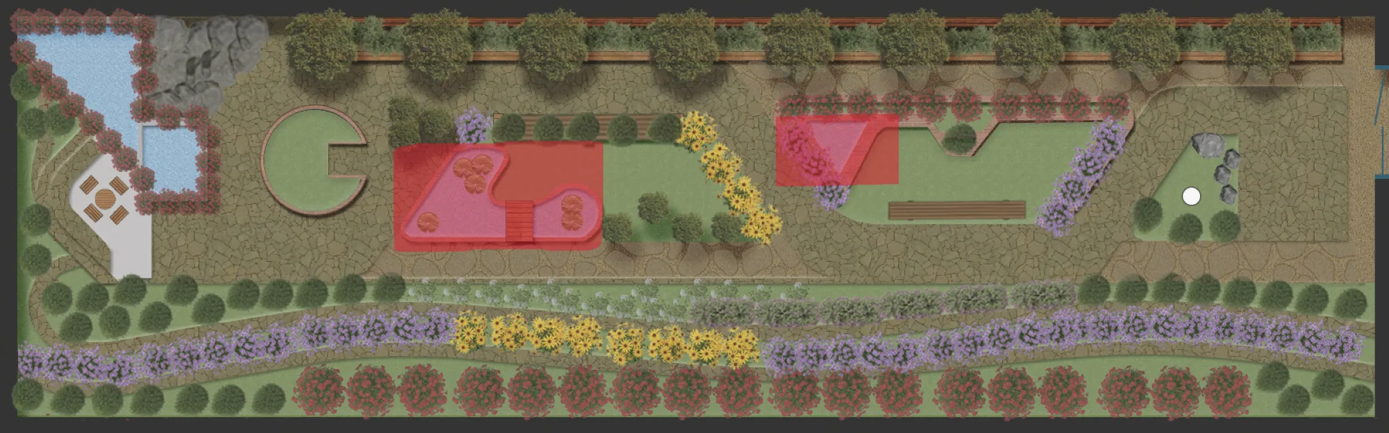 Deep water culture plants layout plan