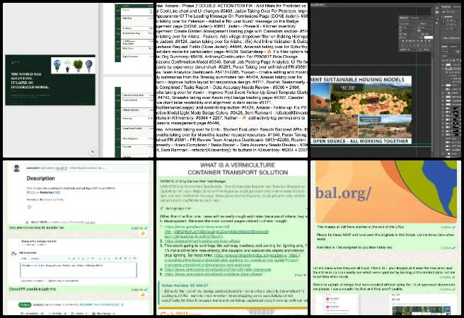 Core Team, Highest Good Society, Creating a Sustainable Luxury Living Experience, One Community Weekly Progress Update #701, Highest Good Network, sustainable luxury living, volunteer team management, One Community Global, web development support, bug fixes integration, volunteer onboarding, social media management, core team weekly update, community mission video