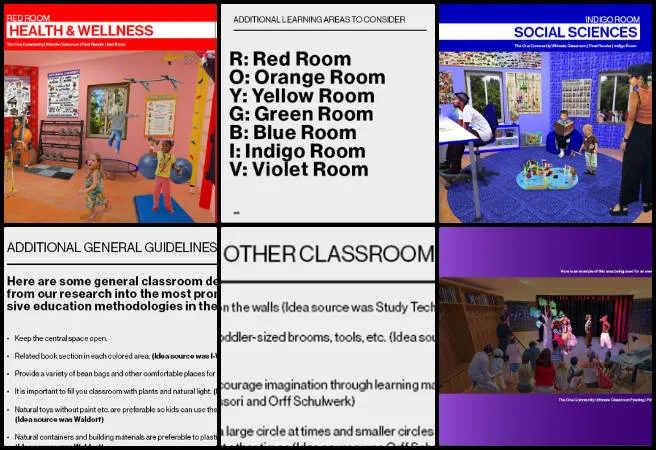 Isa, Highest Good Education, Creating a Free-Shared Future, One Community Weekly Progress Update #698, The Ultimate Classroom, book typesetting, graphic design revisions, page layout design, One Community Global, educational book design, book spread refinement, content integration, sustainable education materials, layout formatting