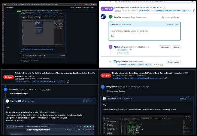 PR Review Team, Highest Good Network, Creating a Sustainable Luxury Living Experience, One Community Weekly Progress Update, 701, pull request, PR review, PR review team, software team, software development, Highest Good Network, Highest Good society, One Community, MERN Stack, software engineering, MongoDB, React.js, Node.js, Express.js, open source software 