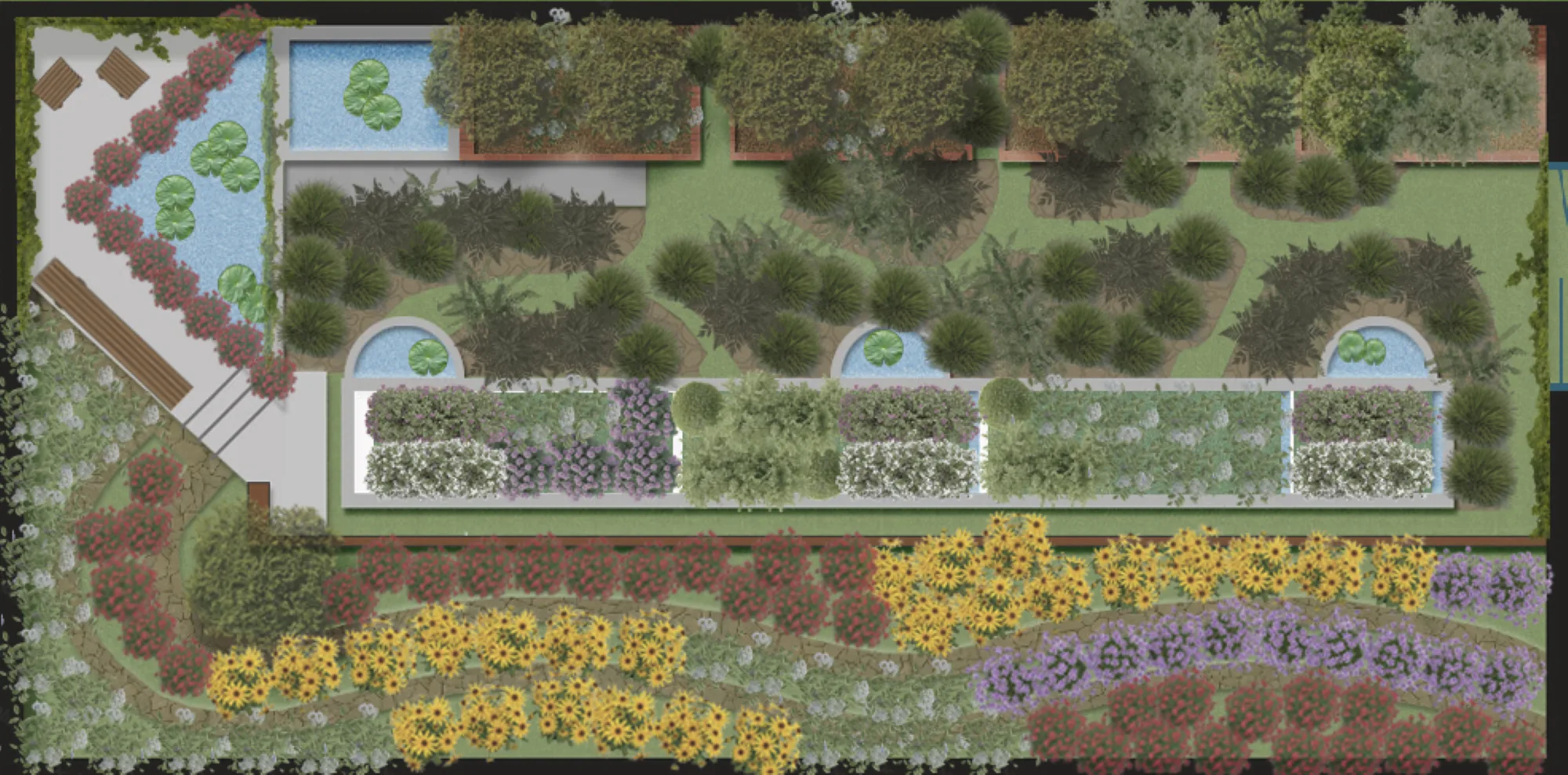 Zenapini 1 planting map