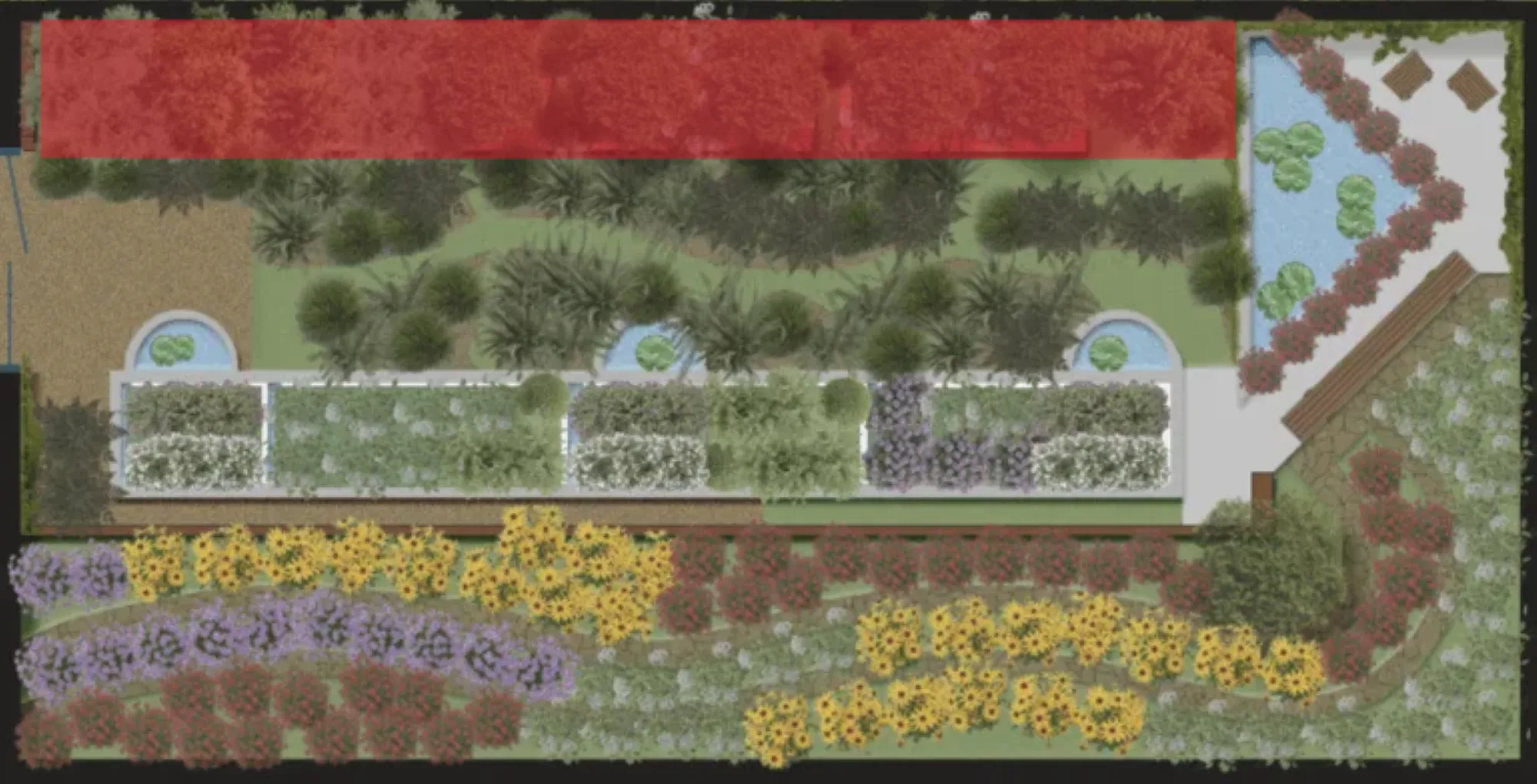 Overstory trees landscape design