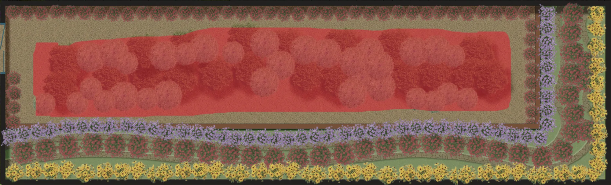 Middlestory trees landscape design plan