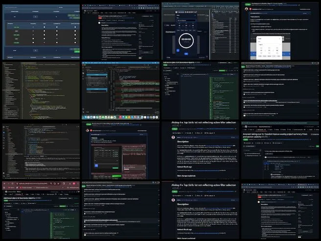 Team Dev Dynasty, Highest Good Network Software, Creating Better Sustainability, One Community Weekly Progress Update #706, software development, pull request reviews, frontend testing, backend APIs, dark mode fixes, dashboard analytics, One Community