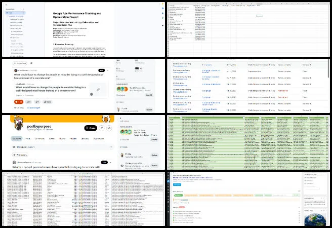 Adhya, Highest Good Society, Pioneering the Global-Sustainability Systems Movement, One Community Weekly Progress Update #710, Google Ads Campaign Tracking, pioneering the global-sustainability systems movement, Reddit community engagement, Google Search Console, GA4 Free Form Exploration, One Community Global, Donate and Ways to Help pages, Rank Math SEO scores, Excel tracking workbook, digital marketing skills
